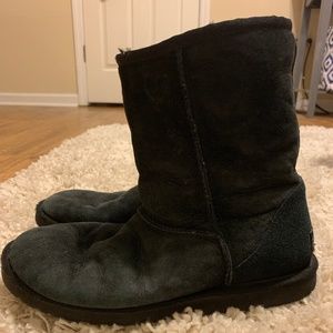 Used Black UGG Boots